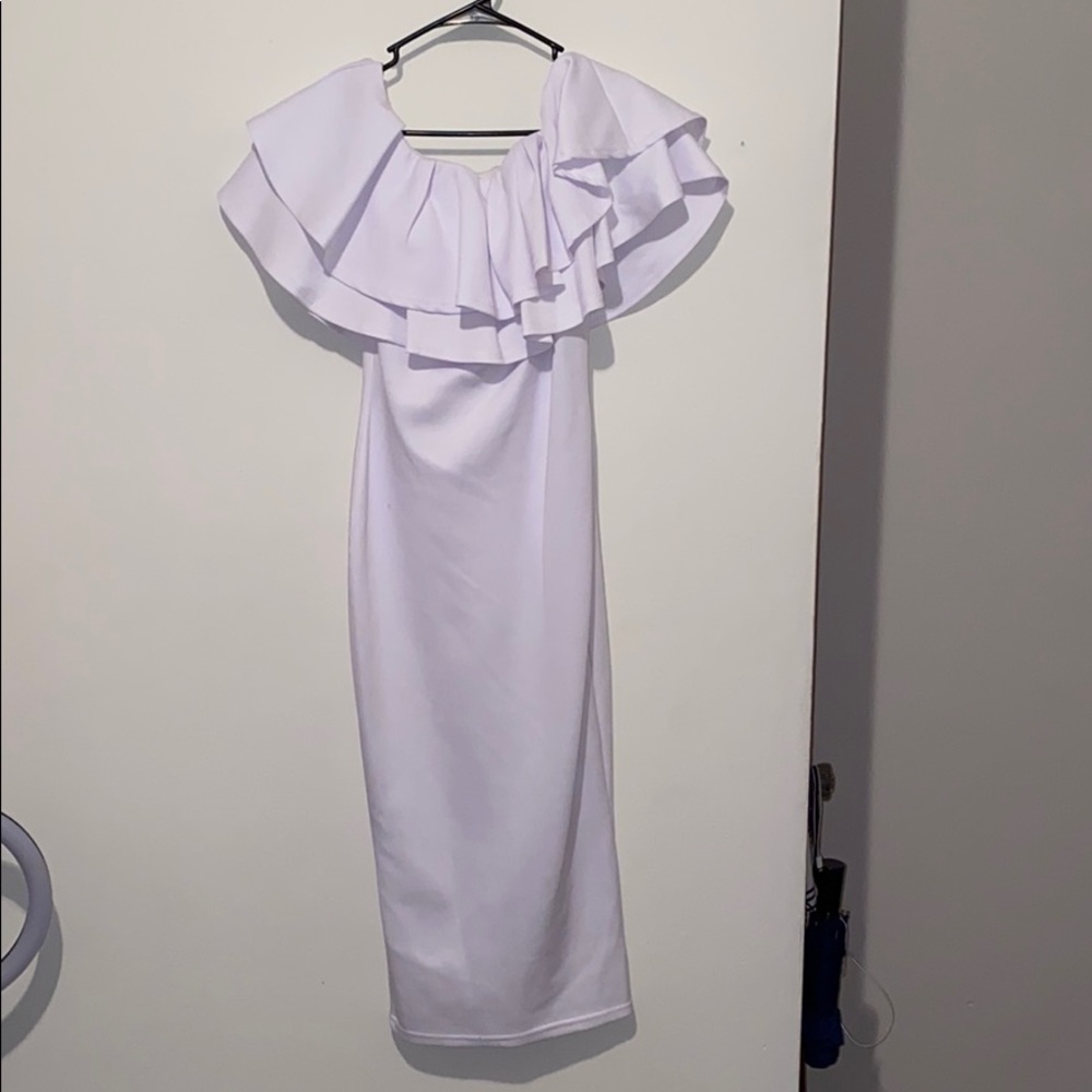 White dress